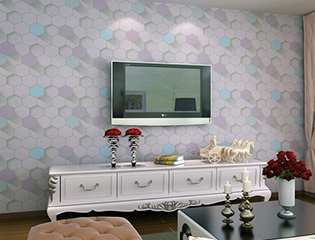 2018 new 3D vinyl wallpaper wallcovering for living room 3d wall paper home wallpaper decoration